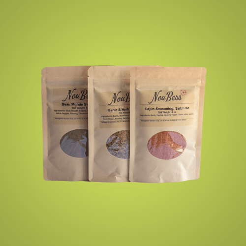 3 Noubess Kitchen Essential Seasonings Made of 100% Natural spices - NouBess | Online Shop | Gemma's Living LLC
