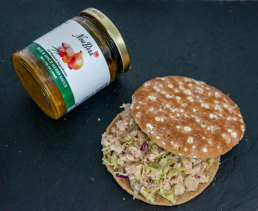 spicy tuna and cabbage salad