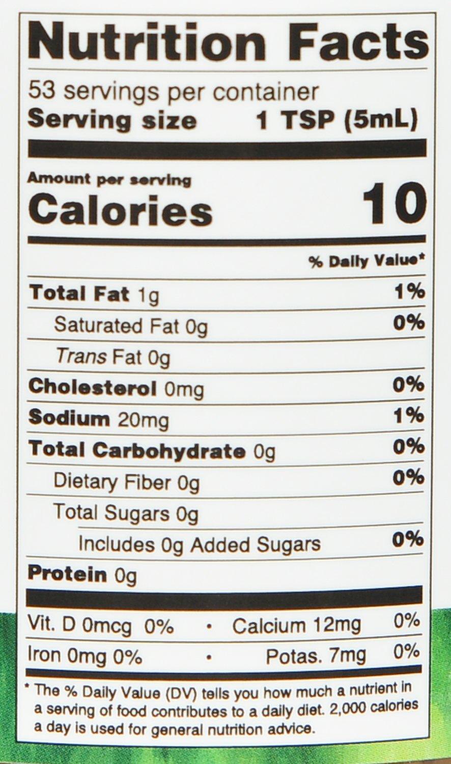 noubess nutrition facts
