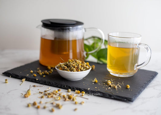 How to make Chamomile Tea, easy recipe - NouBess | Online Shop | Gemma's Living LLC