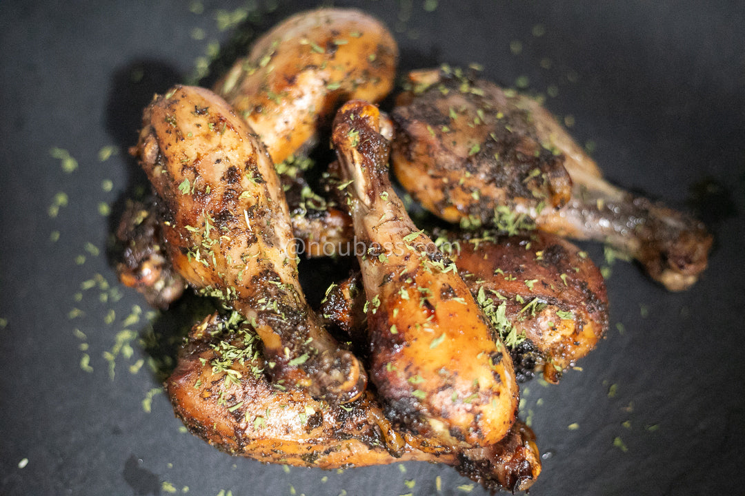 Oven-Roasted Chicken Legs (or Thighs) with Island-Style Seasoning