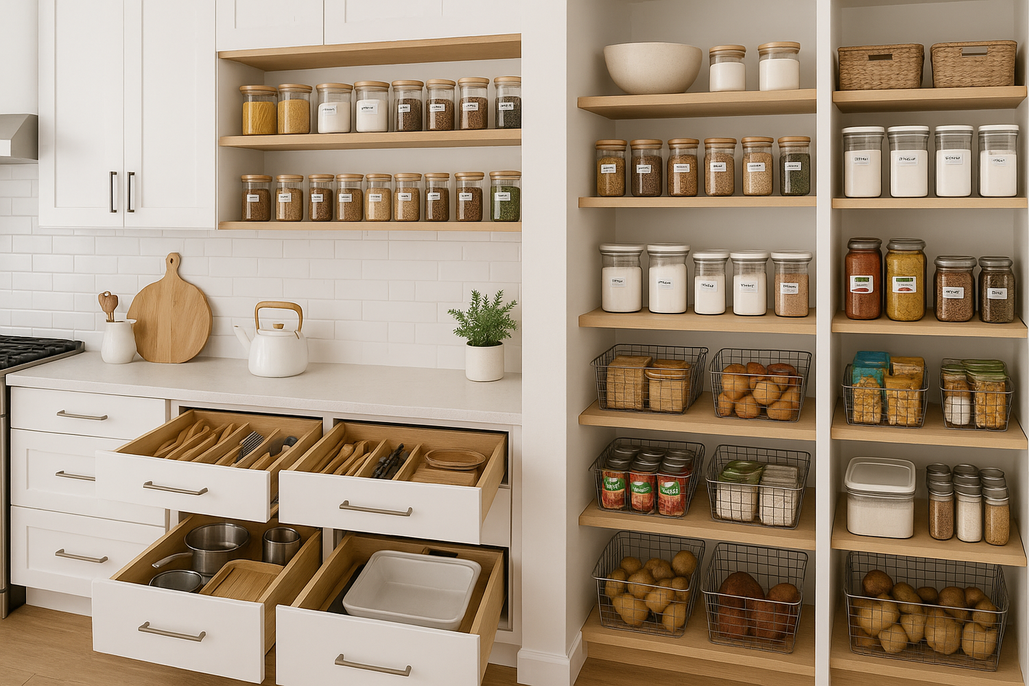Kitchen & Pantry Organization