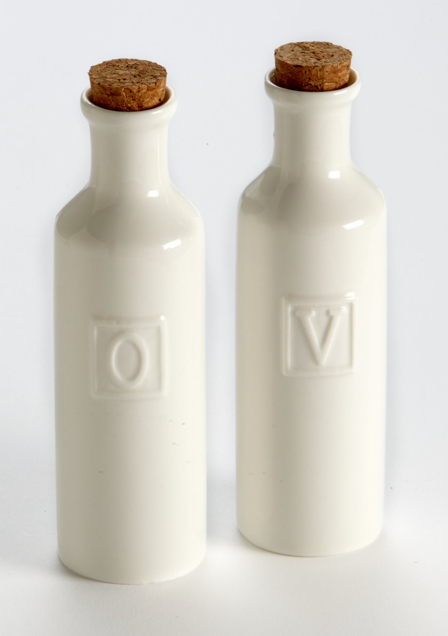 O+V Oil and Vinegar Bottle Cruet Set