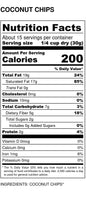 Coconut Chips, Organic
