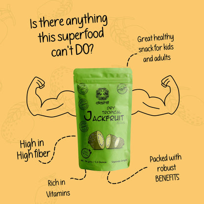 Akshit  Dried Jackfruit slices |  Dehydrated Jackfruit | Gluten-Free | Dry Jackfruit Slices | NON-GMO | 3.6 oz ( 3 Count)