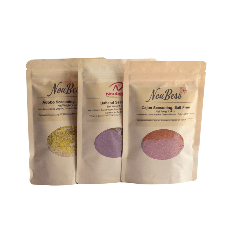 AllPurpose Seasonings Essential Bundle, 3 bags, 4 oz each NouBess
